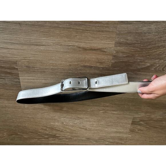 Silver Accent Belt with Silver Buckle - Picture 2 of 7